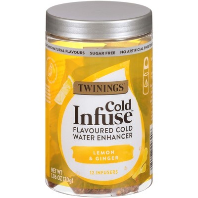 Twinings Cold Infuse, Lemon Ginger (12 Infusers)