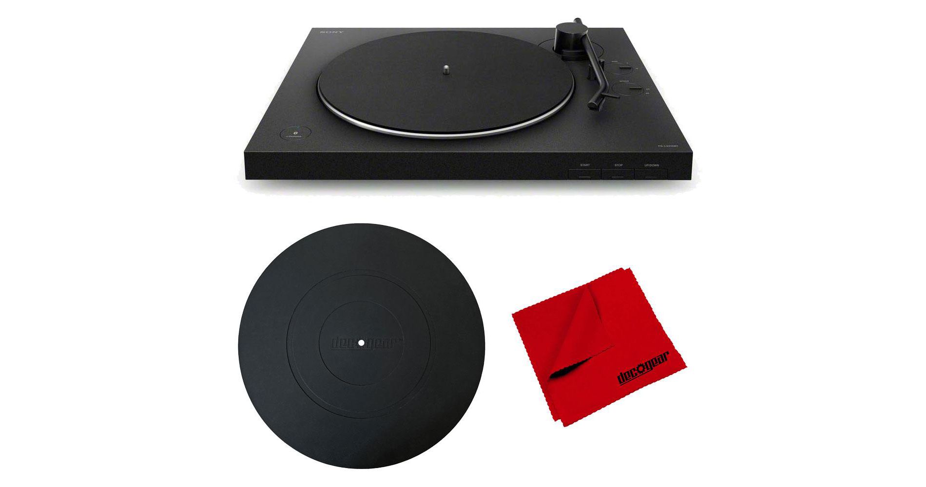 Sony PS-LX310BT Hi-Res Belt-Drive USB Turntable + Deco Gear 12" Silicone Platter Mat