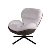 NicBex Office Chair with Metal Frame,Accent Chair with 360-Degree Swivel Function,Swivel Desk Chair for Small Spaces, Living Room - 4 of 4