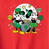 Boys' - Disney - Mickey And Minnie Pot Of Gold Graphic Long Sleeve Fleece Sweatshirt - 2 of 4