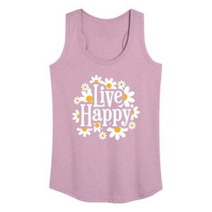 Women's - Instant Message - Spring Graphic Racerback Tank - 1 of 4
