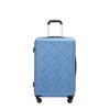 Vynxaria 8-Piece Green Hardshell Luggage Set: 20/24/28 Suitcases + Handbag + 4 Storage Bags with Spinner Wheels - 2 of 4