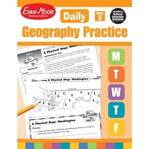 Daily Geography Practice Grade 5 - by  Evan-Moor Educational Publishers (Paperback) - 1 of 1