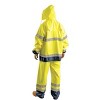 Occunomix  Rain Jacket,Class 3, Type R,Blk/Ylw,XL LUX-TJR-YXL - 4 of 4