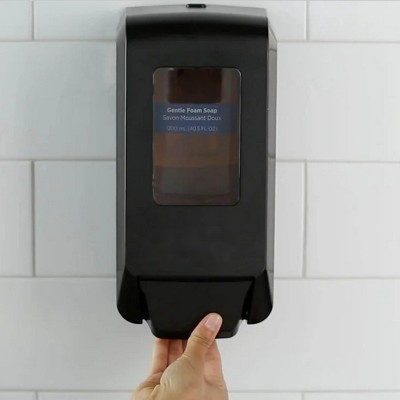 LunaLulinlk Blue Ultra Manual Soap and Sanitizer Dispenser