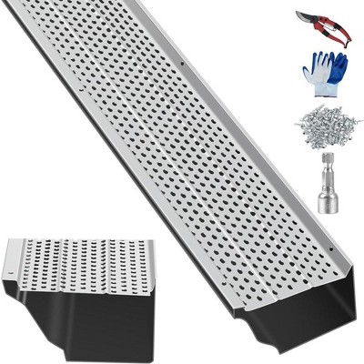 52 PCS Gutter Guard 6 inch Wide 208 ft Total Length Cover Mesh Leaf Debris Protection
