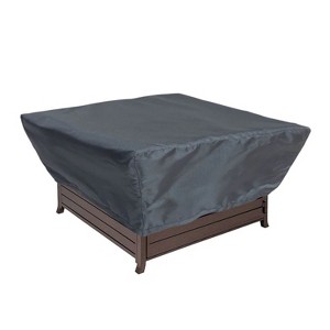 Summerset Shield Fire Pit Cover Ultimate Protection for Your Outdoor Furniture Square 49" x 49" x 12" Mercury - 1 of 4