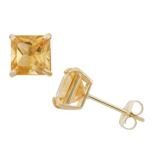 Designs By Gioelli 10K Gold Gemstone Stud Earrings - 1 of 2