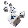 MasterPieces Officially Licensed NCAA West Virginia Mountaineers - 6 Piece D6 Gaming Dice Set Ages 6 and Up - 3 of 4