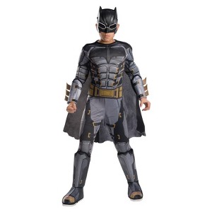 Halloween Boys Batman Justice League Movie - Tactical Batman Deluxe Costume Small, Boy