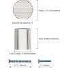 attop 6 Pack Brushed Satin Nickel Cabinet Knobs - 3 of 4