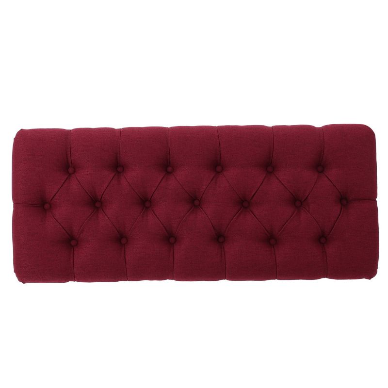 Scarlette Tufted Ottoman Bench - Christopher Knight Home, 4 of 8
