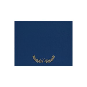 Great Papers Laurel Certificate Holders 9.34" x 12" Blue/Gold 5/Pack (2017046) - 1 of 4