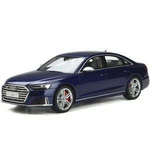 Audi S8 Navarra Blue Metallic 1/18 Model Car by GT Spirit - 1 of 4