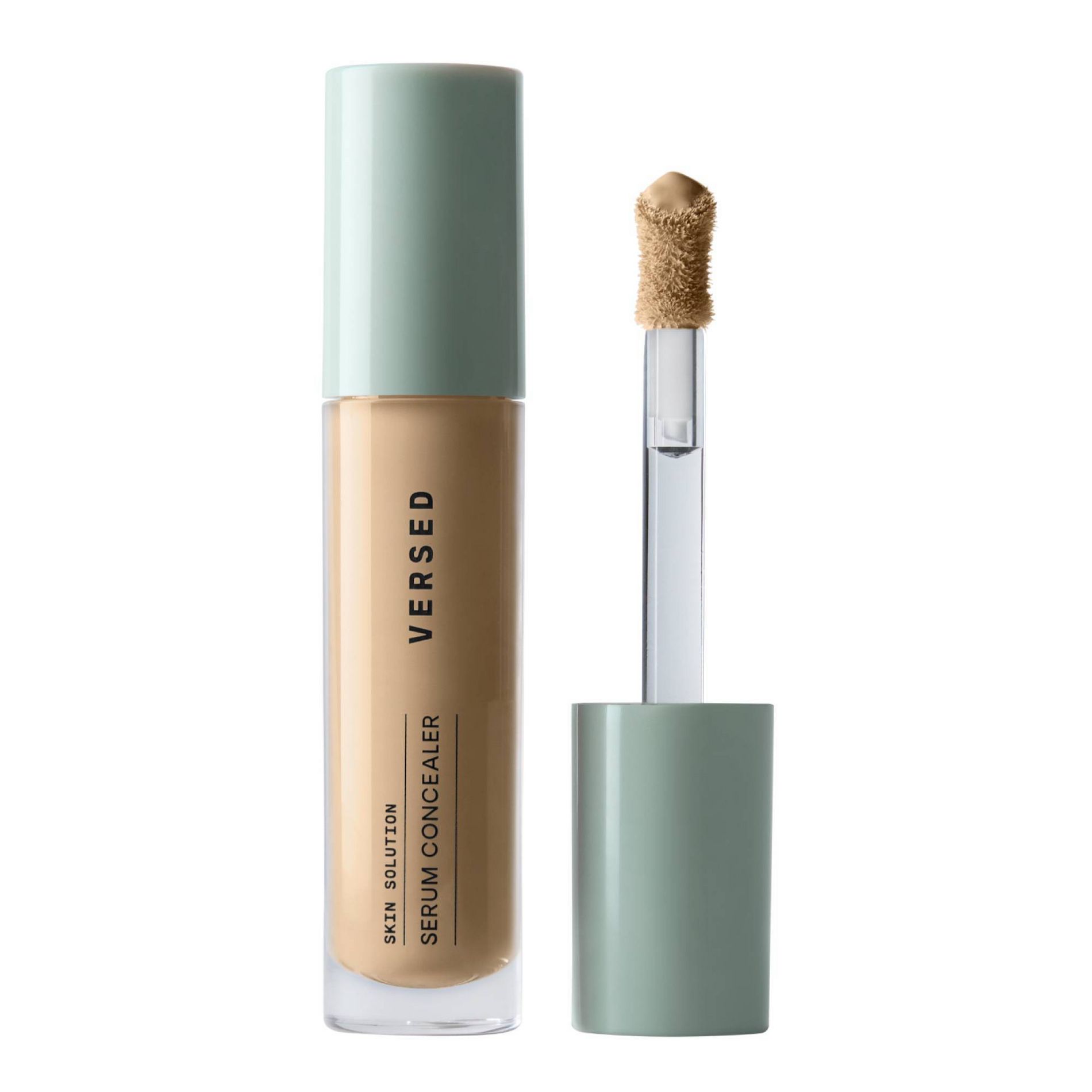 Versed Skin Solution Serum Concealer - 4W - 0.25 fl.oz: Medium Coverage, No Fragrance, Silicone-Free, Caffeine Enriched