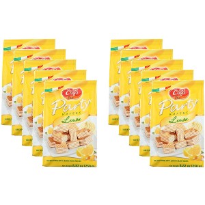 Gastone Lago Party Wafers Lemon - Case of 10 - 8.82 oz - 1 of 2