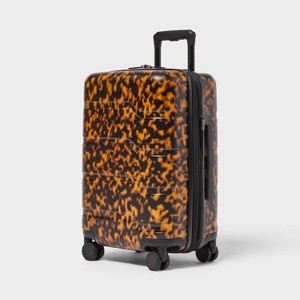 Hardside Carry-On Spinner Wheels Suitcase - Open Story™ Tortoise Shell ...