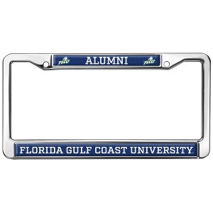 Florida Gulf Coast University Alumni Full Size Standard License Plate Metal Frame - 1 of 4