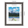 Amanti Art Florence Pewter Picture Frame - 4 of 4