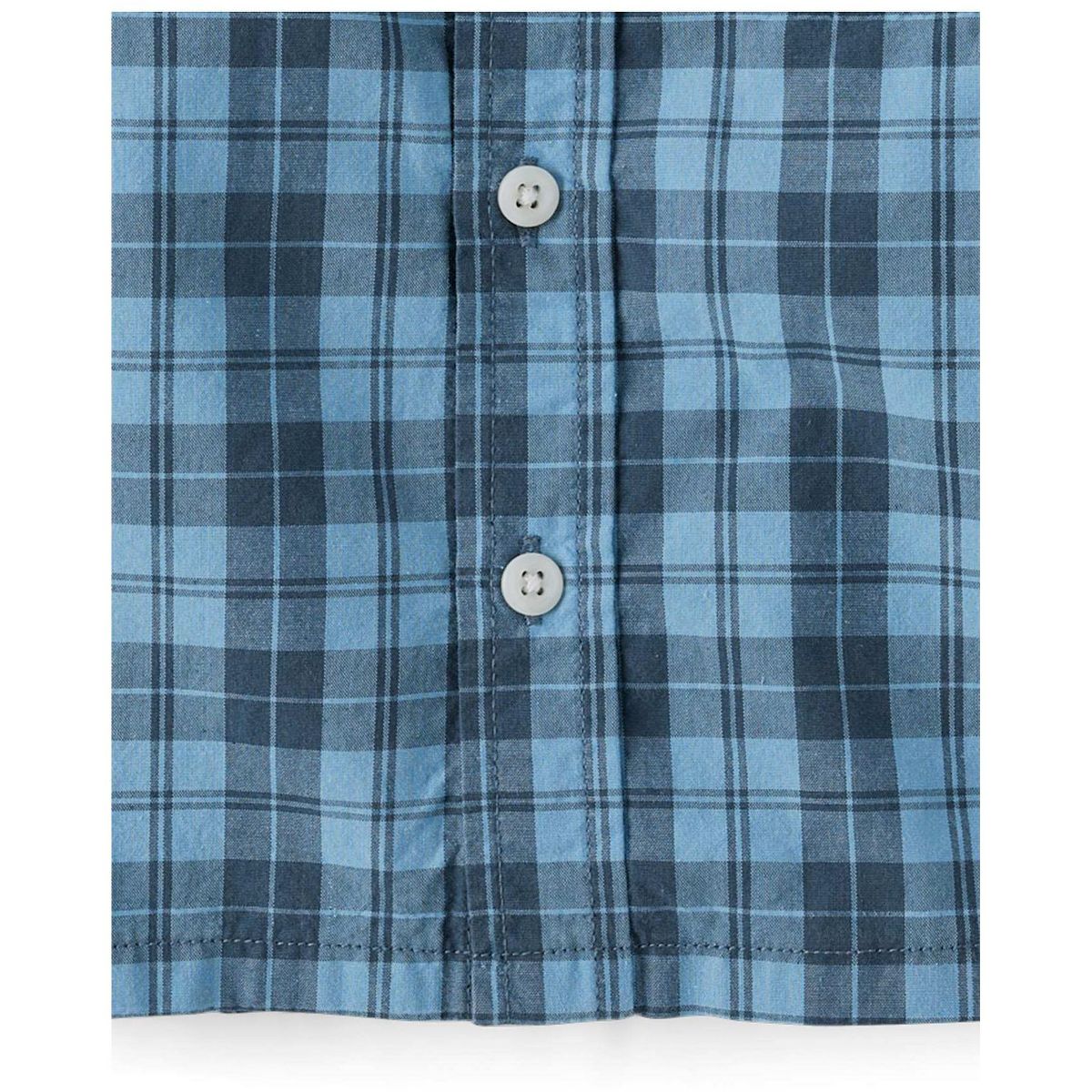 The Children's Place Toddler Boys Long Sleeve Plaid Poplin Button Up Shirt - thumbnail 4