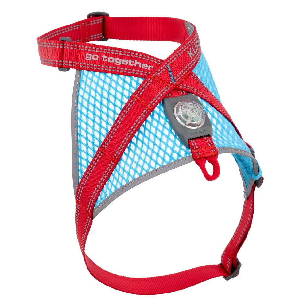 Photos - Collar / Harnesses Kurgo On-Trail Run-Lite Vest Adjustable Dog Backpack - Light Blue S 