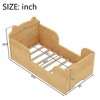 Okak Bear-Shaped Floor Bed for Ages 3-6, Toddler Bed Frame with Safety Fence, Cute Animal-Shaped Kids Bed - 3 of 4
