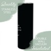 Elanze Designs Coach Definition Black White 20 ounce Stainless Steel Travel Tumbler - 3 of 4