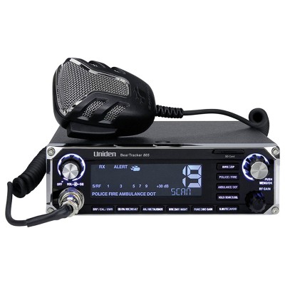 Uniden® BearTracker® 885 Hybrid CB Radio/Digital Scanner in Black