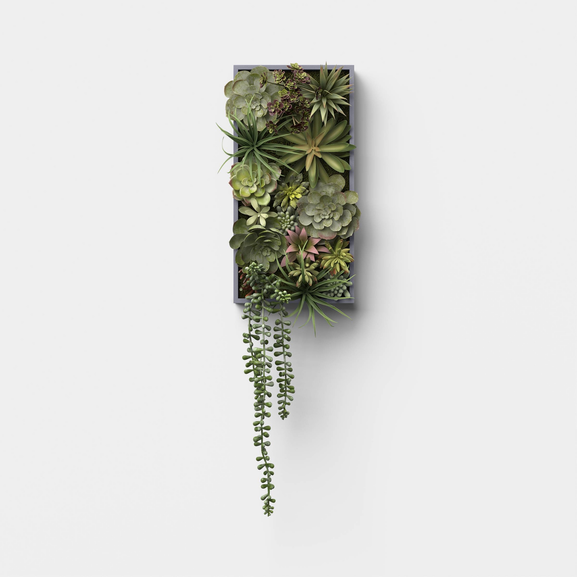Artificial Hanging Succulent Box - Threshold™