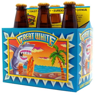 Lost Coast Great White Beer - 6pk/12 fl oz Bottles