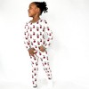 tiny knot co. Toddler Gender Neutral Buttery Soft Durable, Tagless Printed TENCEL Modal Pajama Set - 2 of 4