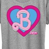 Women's - Barbie - Heart Crest Short Sleeve Graphic T-Shirt - 2 of 4