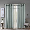 PAGED Printed Heathered Slub Blackout Curtain for Bedroom,Window Curtain Panel with Grommet Top,Living Room Curtains Machine Washable - 2 of 4