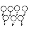 Linen Avenue Curtain Rod Decorative Drapery Rings - 2 of 4