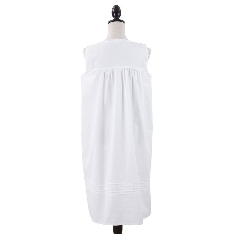 Saro Lifestyle Relaxed Embroidered Nightgown, 2 of 3