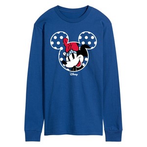 Men's - Disney - Minnie Ears Long Sleeve Graphic T-Shirt - 1 of 3