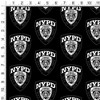 Nypd B&W Shield Gift Wrap 30" x 72" - 2 of 4