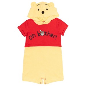Disney Winnie the Pooh Mickey Mouse Lion King Simba Romper Newborn to Infant - 1 of 4