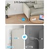 Itopfox 2 to 3 Prong Outlet Adapter with 8 AC & 4 USB Ports, 5FT Extension Cord, 1700J Surge Protector, Wall Mountable for House Non-Grounded Outlets - 4 of 4