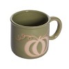 Transpac 22.5oz Ceramic Mug with Debossed Pumpkin Fall Harvest Drinkware for Cozy Moments and Gift Giving - 4 of 4