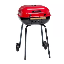 Americana Swinger 4100 Charcoal Grill - Red - Meco