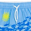 Shark Anchor Watermelon USA American Flag Surfboard Boats Swim Trunks Infant to Toddler - 4 of 4