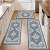 BAGOKIE 3 Piece Boho Kitchen Runner Rug Set - 2 of 4