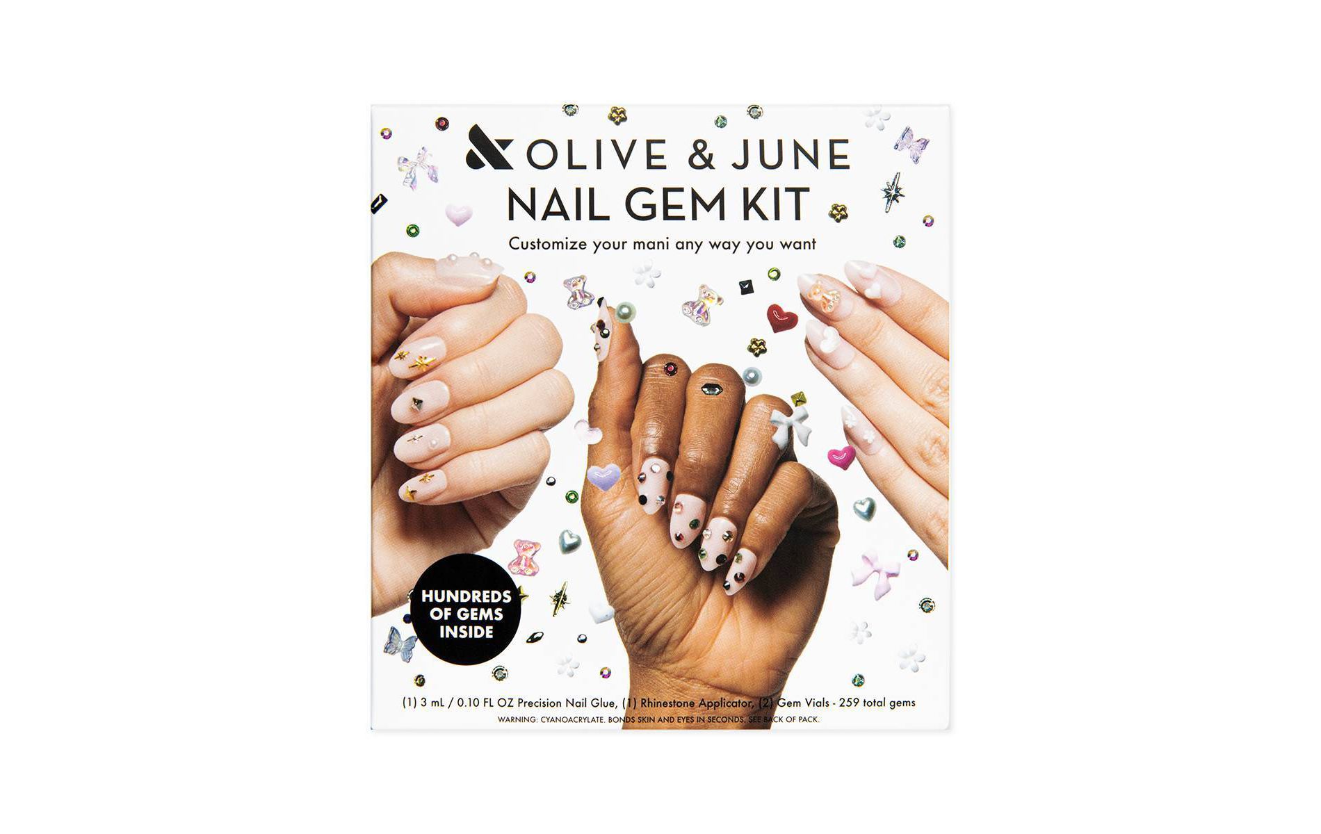 Olive & June Mini Mani Nail Polish Gift Set - DIY Jewelry - 5ct