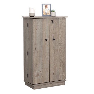 Sauder Sundar Multi Media Storage Cabinet Mystic Oak