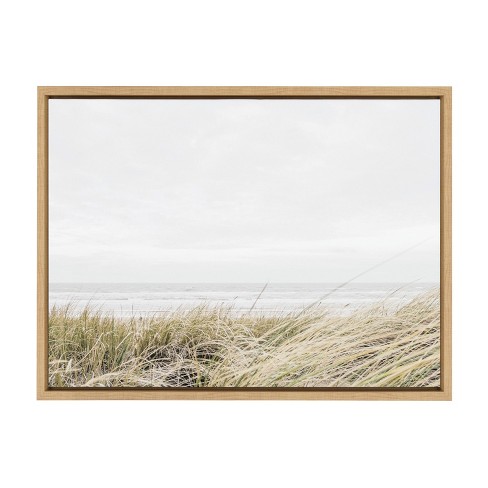 Kate and Laurel Sylvie East Beach Framed Canvas by Amy Peterson Art Studio - image 1 of 4