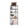 Apex Vanguards Black Adjustable Shelving Metal Pantry Organizer - 2 of 3
