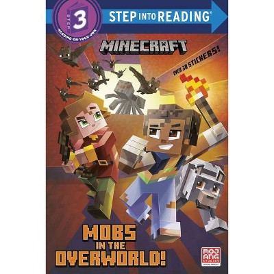 Mobs In The Overworld! (Minecraft) Step Into Reading Book - Very Good Condition