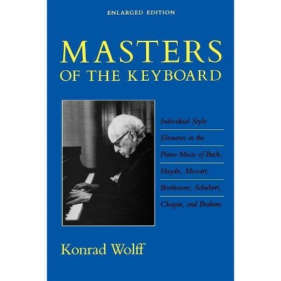 Masters of the Keyboard, Enlarged Edition - (Midland Book) by  Konrad Wolff (Paperback)