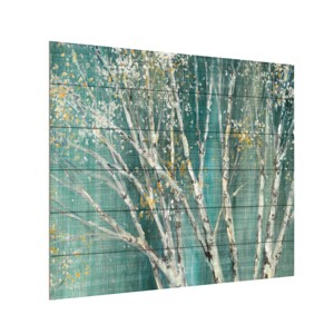 Julia Purinton Blue Birch Outdoor Canvas Art - 1 of 4